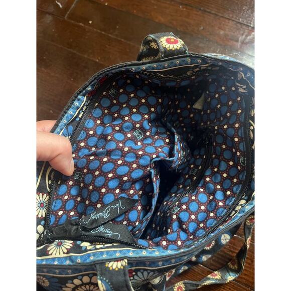 Vera Bradley Retired Night Owl Bucket Bag - Picture 5 of 6